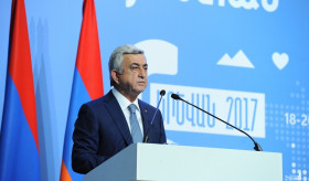 Նախագահ Սերժ Սարգսյանի ելույթը Հայաստան-սփյուռք համահայկական 6-րդ համաժողովի առաջին լիագումար նիստում
