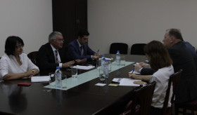 ԱԳ նախարարի տեղակալ Աշոտ Հովակիմյանի հանդիպումը ՄԱԿ-ի հատուկ զեկուցող Դայինիուս Պուրասի հետ