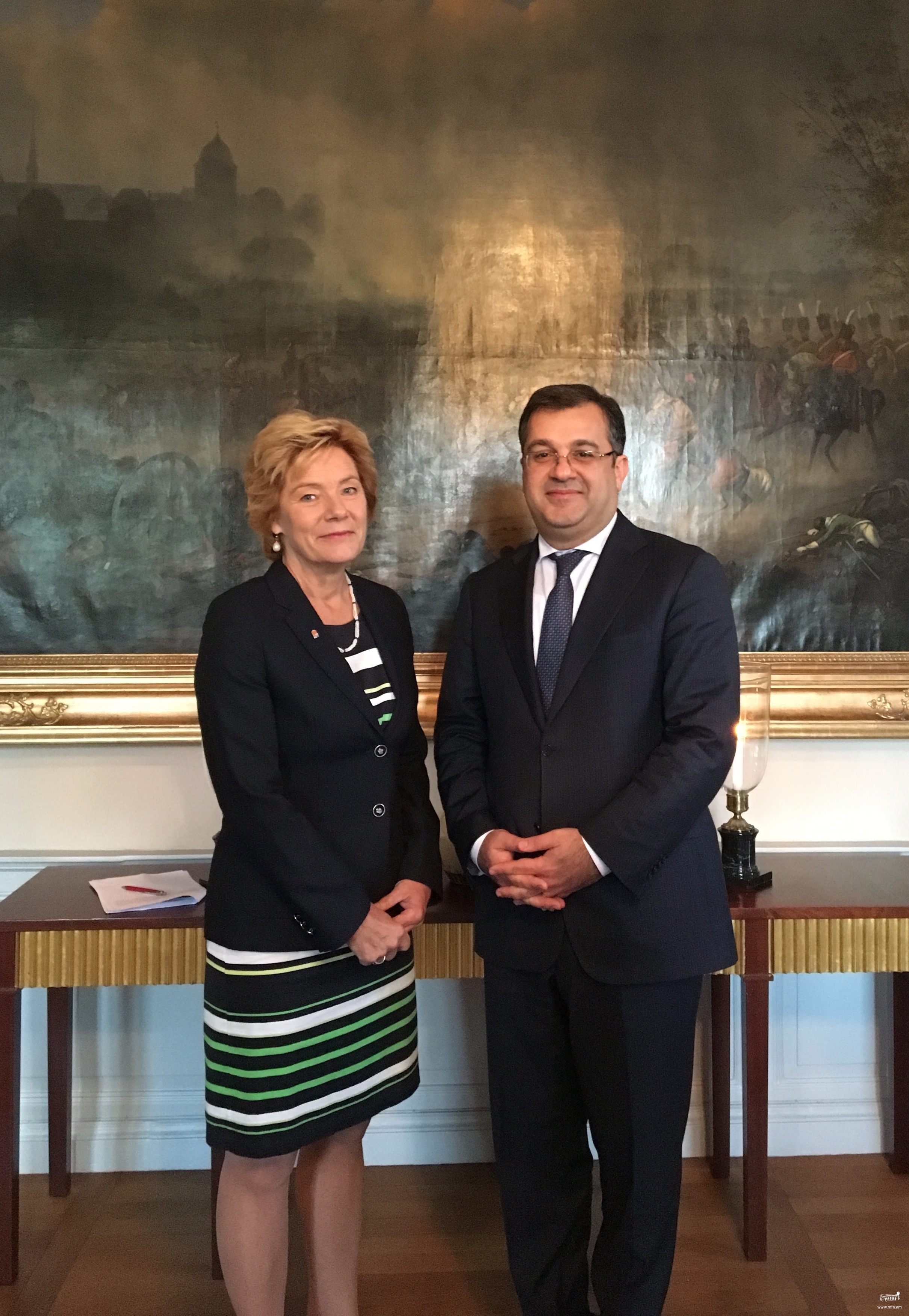 Ambassador Apitonian's meeting with Governor of Örebro