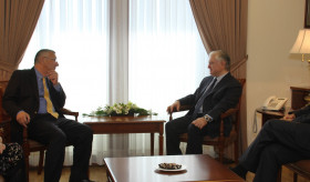 Հայաստանի արտգործնախարարն ընդունեց Ամերիկայի հայկական համագումարի համանախագահին