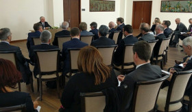 Էդվարդ Նալբանդյանը հանդիպեց  Եվրոպական Միության Խորհրդի Քաղաքական և անվտանգության հարցերով հանձնաժողովի պատվիրակության հետ