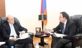 ԱԳ նախարարի տեղակալ Կարեն Նազարյանի հանդիպումը ԳԴՀ ԱԳՆ հանձնակատարի հետ