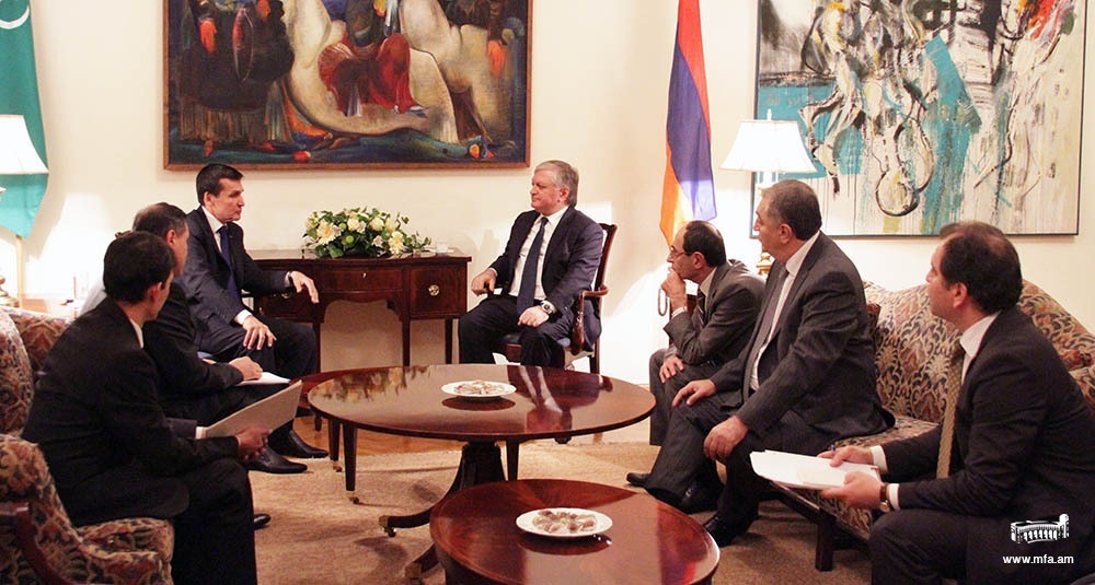 25th anniversary of establishment of diplomatic relations between Armenia and Turkmenistan