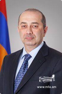 Արմեն Եգանյանը նշանակվել է ՀՀ ԱԳՆ &laquo;Պետական արարողակարգի ծառայություն&raquo; գործակալության պետ