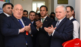 Էդվարդ Նալբանդյանը ԵՊՀ-ում մասնակցեց Բուտրոս Ղալիի անվան լսարանի բացմանը