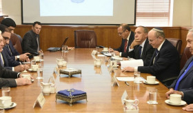 Էդվարդ Նալբանդյանի հանդիպումը Բենիամին Նեթանյահուի հետ