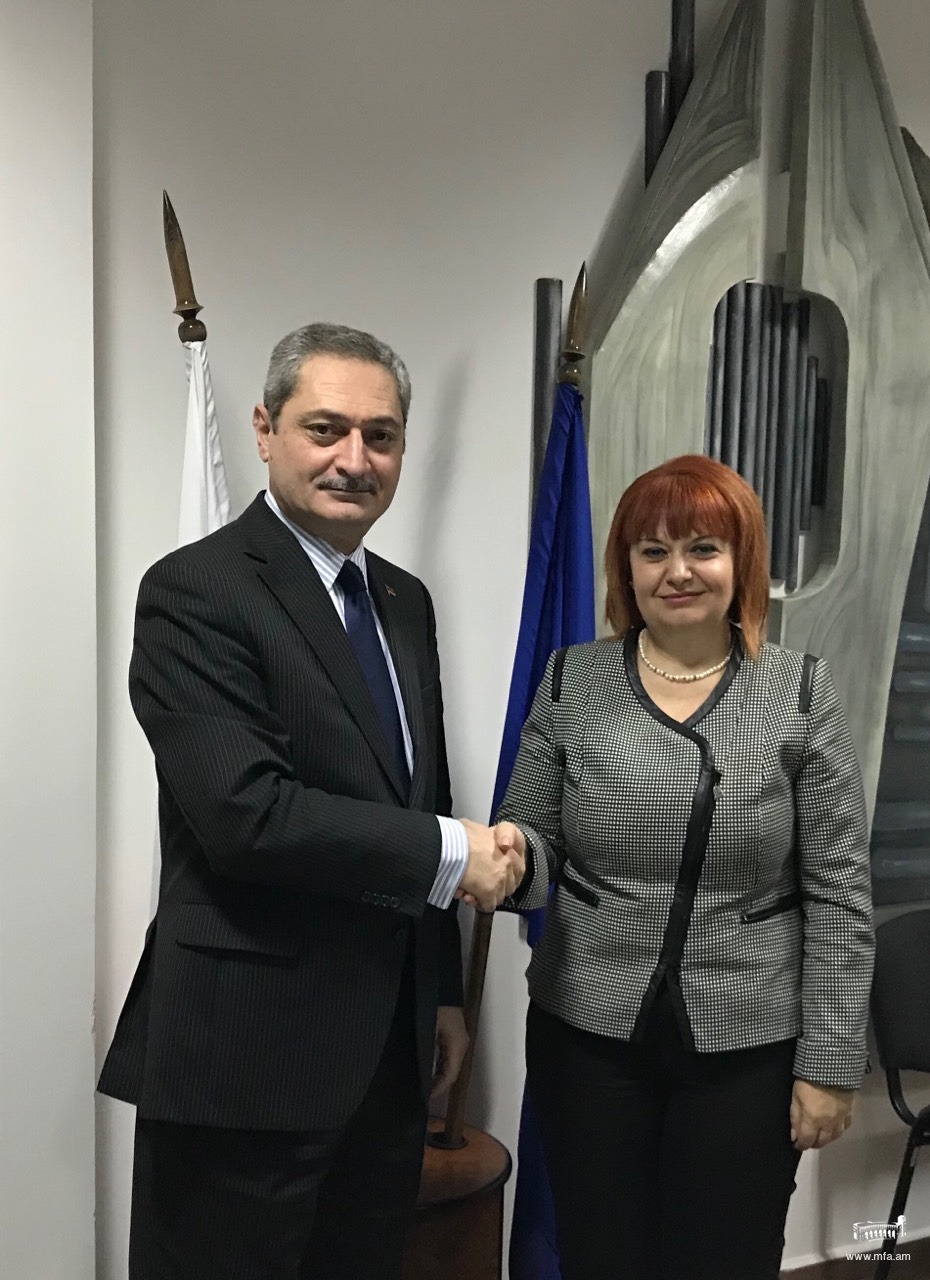 Դեսպան Սարգսյանի հանդիպումը Բուլղարիայի Ստարա Զագորայի մարզպետի հետ