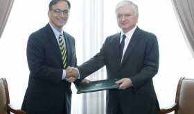 Բրազիլի նորանշանակ դեսպանը հավատարմագրերի պատճենը հանձնեց Հայաստանի արտգործնախարարին