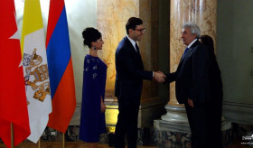 Պաշտոնական ընդունելություն Սուրբ Աթոռում ՀՀ դեսպանության կողմից