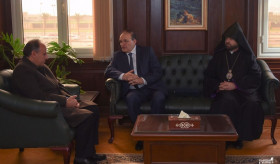 Դեսպան Մելքոնյանի հանդիպումն Ալեքսանդրիայի նահանգապետի հետ