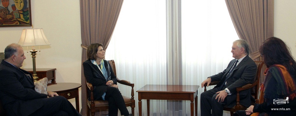 Foreign Minister of Armenia received the delegation of the Armenian Assembly of America