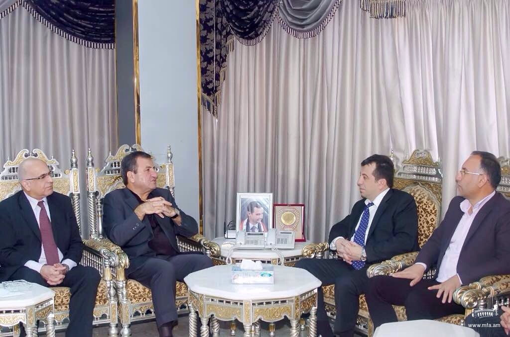 Հալեպում ՀՀ գլխավոր հյուպատոս Արմեն Սարգսյանի աշխատանքային այցը Լաթաքիայի նահանգ