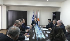 Եռակողմ հանդիպում արտաքին գործերի նախարարությունում