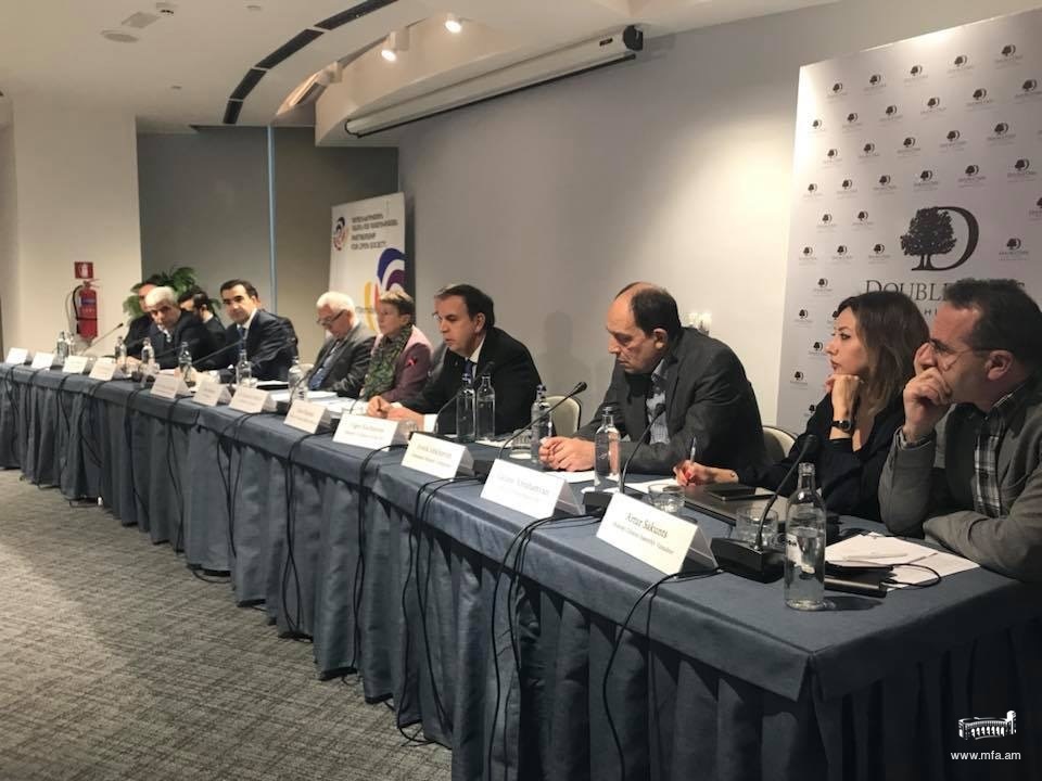 Deputy Foreign Minister Garen Nazarian made remarks at the Conference on the Role of Civil Society