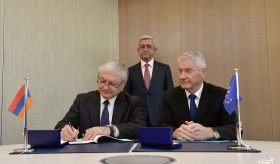 Ստրասբուրգում Էդվարդ Նալբանդյանը ստորագրեց ԵԽ մի շարք կոնվենցիաներ