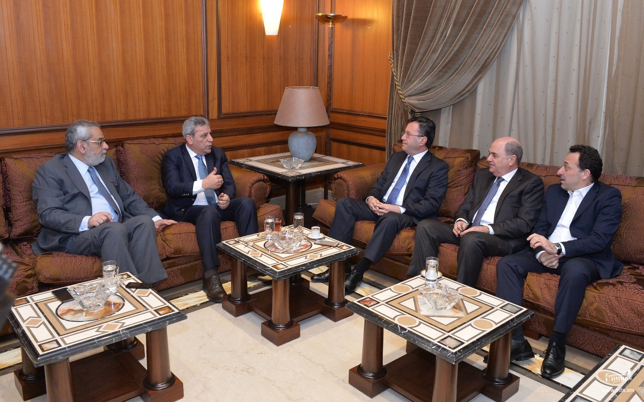 Դեսպան Մկրտչյանի հանդիպումը Լիբանանի խորհրդարանի Լիբանան-Հայաստան բարեկամության խմբի հետ