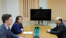 Դեսպան Մկրտչյանի հանդիպումները Լատվիայում