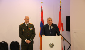 ՀՀ Զինված ուժերի կազմավորման 26-ամյակին նվիրված ընդունելություն Վիեննայում