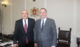 Դեսպան Սադոյանի հանդիպումը Վրաստանի մշակույթի և սպորտի նախարարի հետ