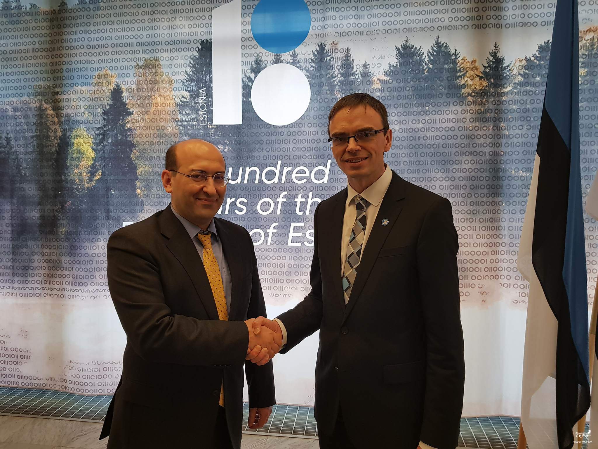 Դեսպան Մկրտչյանի հանդիպումներն Էստոնիայում