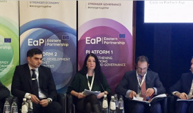 ԱԳ նախարաի տեղակալ Կարեն Նազարյանը մասնակցեց Արևելյան գործընկերության ավագ պաշտոնյաների հանդիպմանը