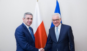 Դեսպան Ղազարյանի և Լեհաստանի արտաքին գործերի նախարարի հանդիպումը 