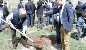 Էդվարդ Նալբանդյանը մասնակցեց ծառատունկին