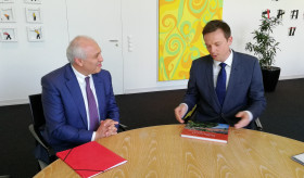 Դեսպան Սմբատյանի այցը Սաար երկրամաս