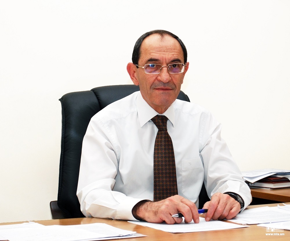 Answers of Deputy Foreign Minister Shavarsh Kocharyan to the questions of "Armenpress" agency
