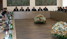 Edward Nalbandian received Ambassadors accredited in Armenia