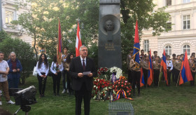 Հայոց Ցեղասպանության զոհերի հիշատակին նիրված միջոցառում Վիեննայում