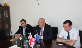 Դեսպան Սադոյանի այցը Թբիլիսիի պետական համալսարան