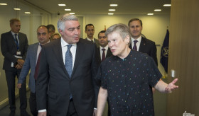 Working visit of delegation headed by Deputy Minister of Foreign Affairs of Armenia Ashot Hovakimian to NATO Headquarters to discuss the Armenia-NATO IPAP assessment report