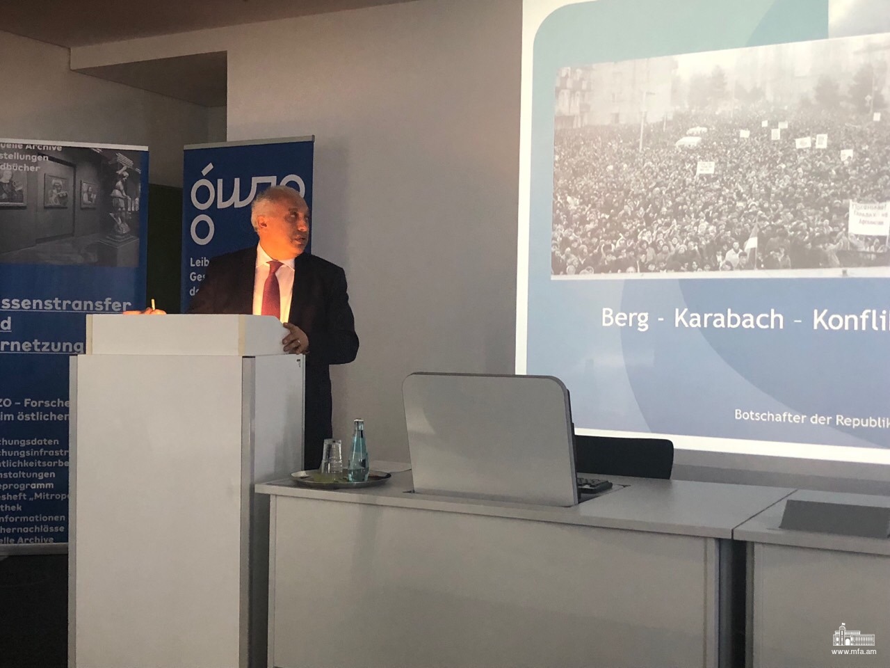 ԳԴՀ-ում ՀՀ դեսպանի դասախոսությունը Լայպցիգում