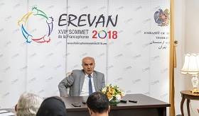 La Conférence de presse de l’Ambassadeur de la République d’Arménie en Iran, consacrée au Sommet de la Francophonie d’Erevan