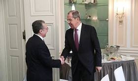 Rencontre entre Zohrab Mnatsakanyan et Sergueï Lavrov
