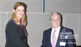 Foreign Minister of Armenia Met the Foreign Minister of Romania
