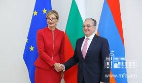 ԱԳ նախարար Զոհրաբ Մնացականյանի հանդիպումը Բուլղարիայի փոխվարչապետ, ԱԳ նախարար Եկատերինա Զախարիևայի հետ