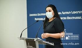 ՀՀ ԱԳՆ մամուլի խոսնակ Աննա Նաղդալյանի ճեպազրույցը լրագրողների հետ, 02.09.2020