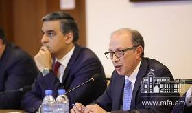 Հանդիպում Հայաստանում հավատարմագրված դիվանագիտական ներկայացուցչությունների ղեկավարների և միջազգային կառույցների ներկայացուցիչների հետ ՀՀ ԱԳՆ-ում
