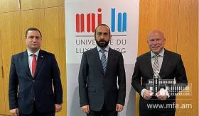 ՀՀ ԱԳ նախարար Արարատ Միրզոյանն այցելել է Լյուքսեմբուրգի համալսարան