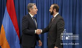 Встреча министра иностранных дел Армении с госсекретарем США