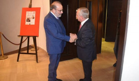 Դեսպան Աթաբեկյանի մասնակցությունը Լիբանանի պաշտպանության նախարարի կազմակերպած ընդունելությանը