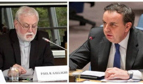 ՀՀ դեսպանի հանդիպումը Սուրբ Աթոռի պետությունների հետ հարաբերությունների քարտուղարի հետ