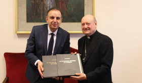 ՀՀ դեսպանի հանդիպումը Սուրբ Աթոռի մշակույթի քահանապետական խորհրդում
