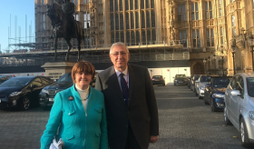 Ambassador Arman Kirakossian's meeting with Baroness Caroline Cox
