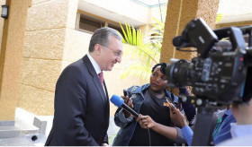 Briefing by Armenia Foreign Minister Zohrab Mnatsakanyan to the Rwandese media representatives