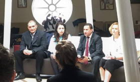 Դեսպան Բալայանը մասնակցեց «Մեկ տարի թավշյա հեղափոխությունից հետո» խորագրով քննարկմանը
