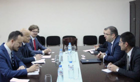 The Deputy Foreign Minister of Armenia received the Special Representative of the OSCE Chairperson-in-Office for the South Caucasus