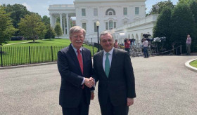 The meeting of Foreign Minister Zohrab Mnatsakanyan with John Bolton, the US National Security Advisor
